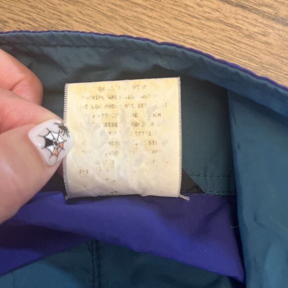 Vintage 90s 1993 REI Versatech Rain Windbreaker Anorak Full Zip Jacket Sz L - Picture 13 of 14